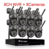 Kit CCTV Sans Fil 3MP PTZ - 9