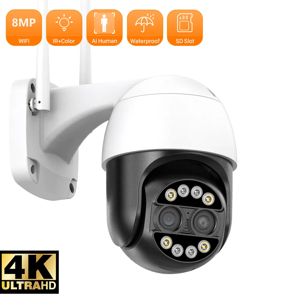 Caméra IP WIFI 8MP Protection Externe