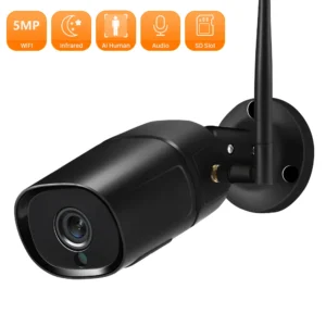 Caméra IP WIFI 5MP 2K Extérieure